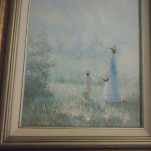 Oil painting signed 14 by 16